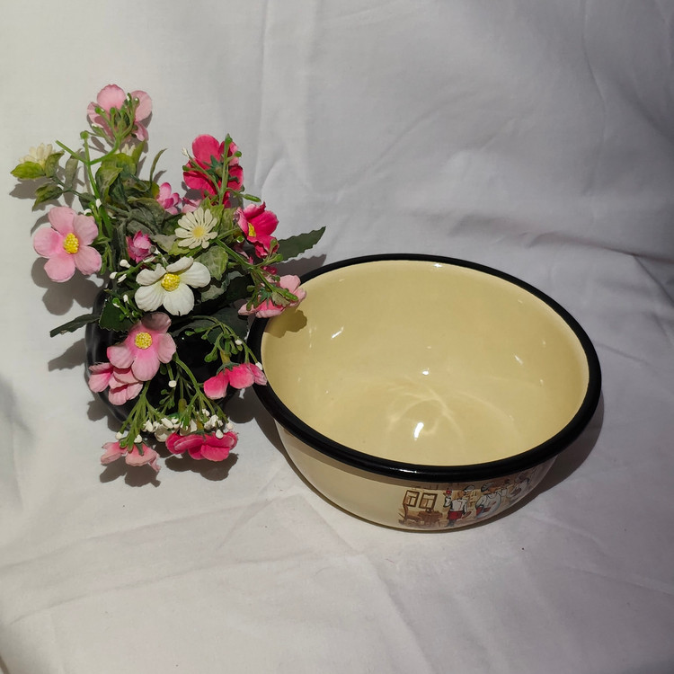 کاسه لعابی ۶۰۰ سی سی طرح سرآشپز