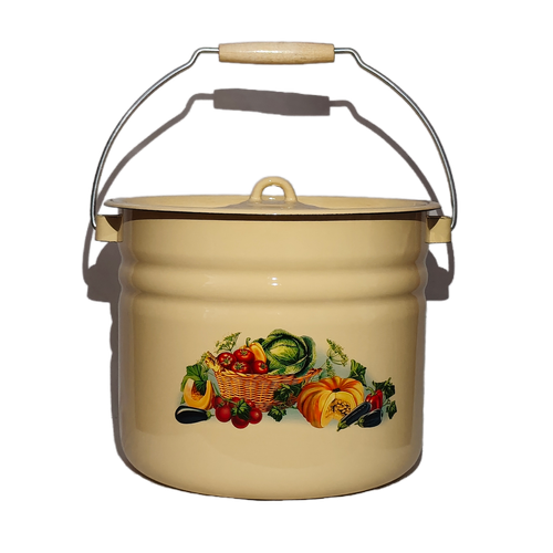 سطل لعابی ۱۲ لیتری استوانهای مدل کدو