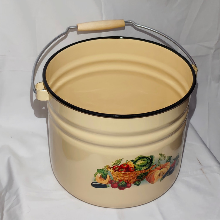 سطل لعابی ۱۲ لیتری استوانهای مدل کدو